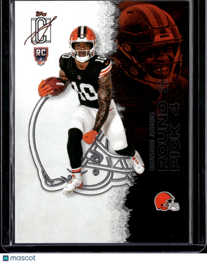 2025 Topps Composite Signature Class Quinshon Judkins #115 RC