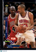 1995 Upper Deck Collector's Choice Grant Hill Michael Jordan #173