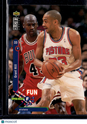 1995 Upper Deck Collector's Choice Grant Hill Michael Jordan #173