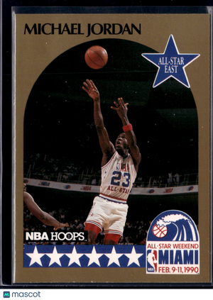1990 NBA Hoops Michael Jordan #5