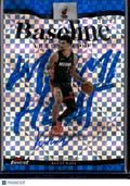 2026 Topps Finest Baseline Autographs Kel'el Ware #BA-KW Blue Checkerboard /99