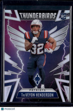 2025 Panini Phoenix Thunderbirds TreVeyon Henderson #36 RC