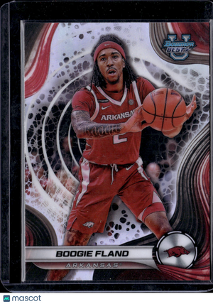 2025 Topps Bowman University Best Boogie Fland #12 Refractor