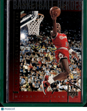 1994 Upper Deck Basketball Heroes Michael Jordan #37