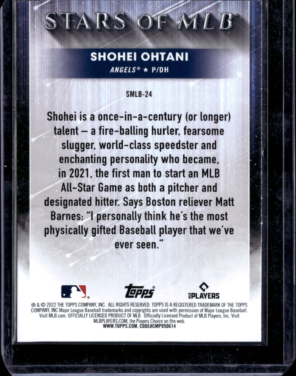 2022 Topps Stars of MLB Shohei Ohtani #SMLB-24