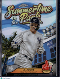 2024 Topps Chrome Summertime in the Park Aaron Judge #SITP-3