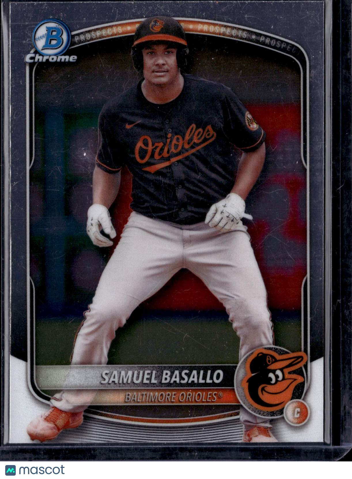 2025 Bowman Chrome Samuel Basallo #BCP-109