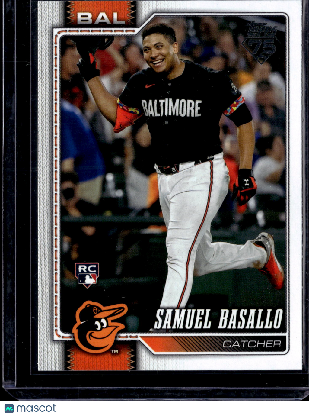 2025 Topps Series 1 Samuel Basallo #104 RC