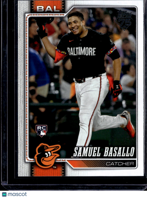 2025 Topps Series 1 Samuel Basallo #104 RC