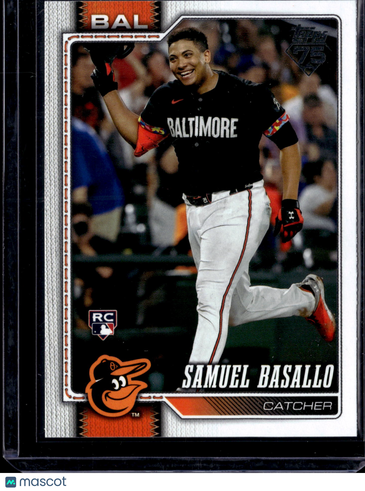 2025 Topps Series 1 Samuel Basallo #104 RC
