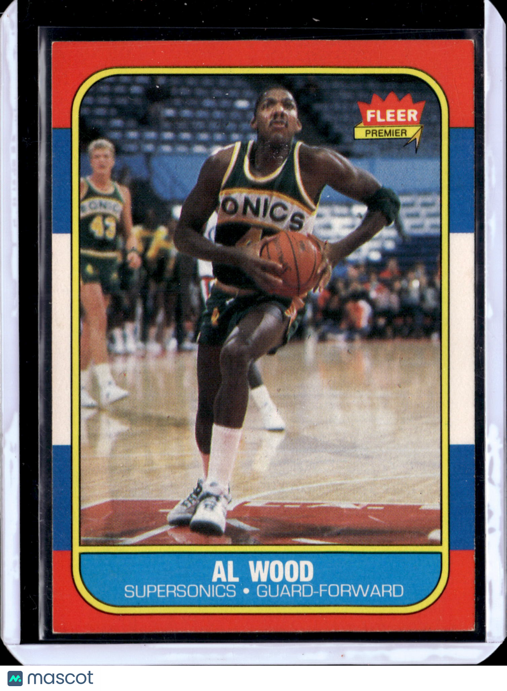 1985 Fleer Al Wood #128