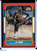 1985 Fleer Al Wood #128