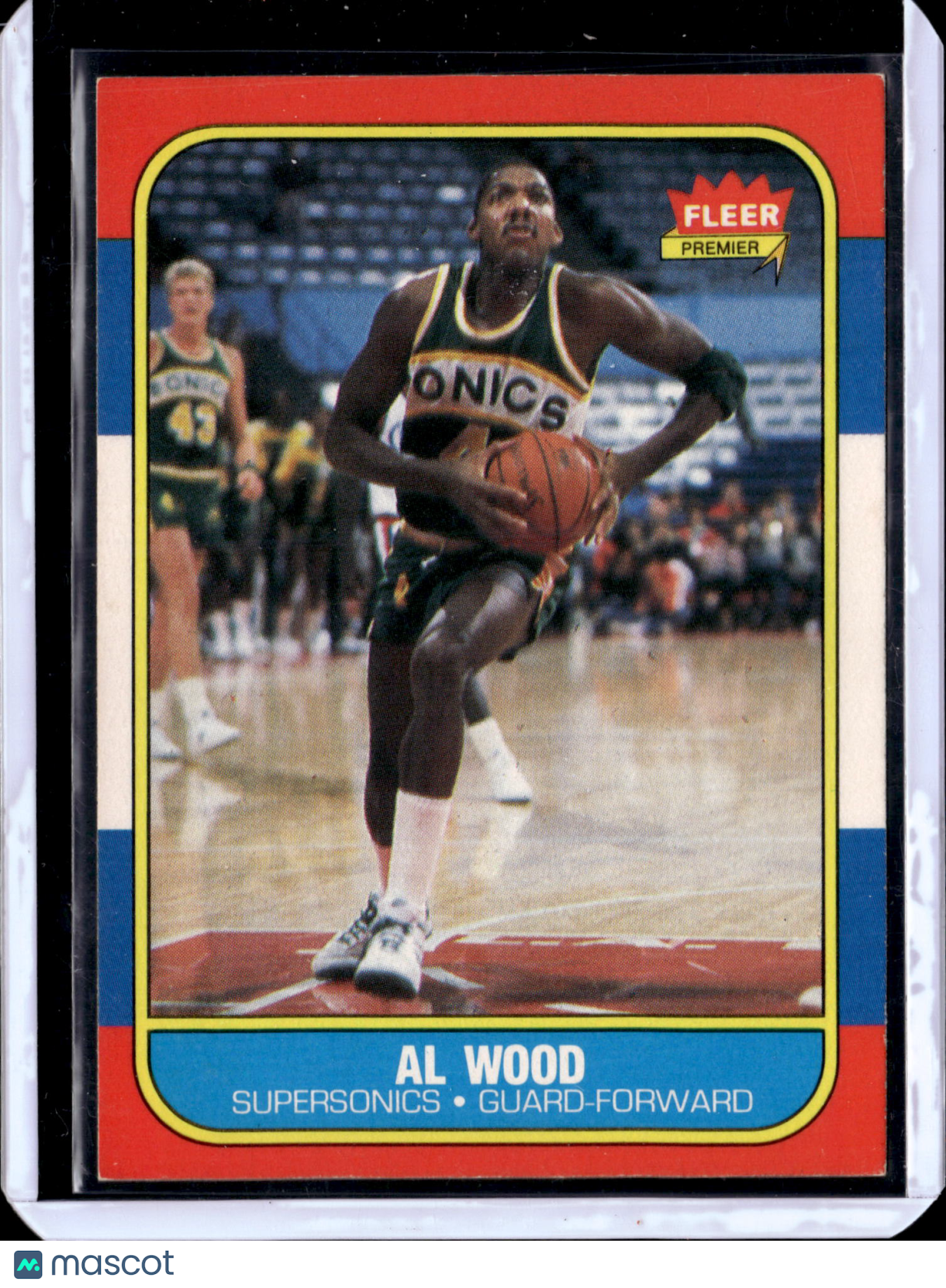 1985 Fleer Al Wood #128