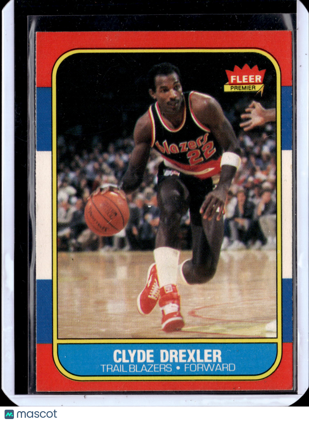 1985 Fleer Clyde Drexler #26