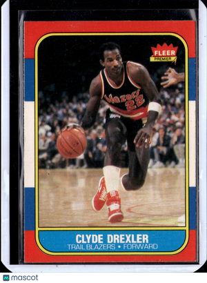 1985 Fleer Clyde Drexler #26