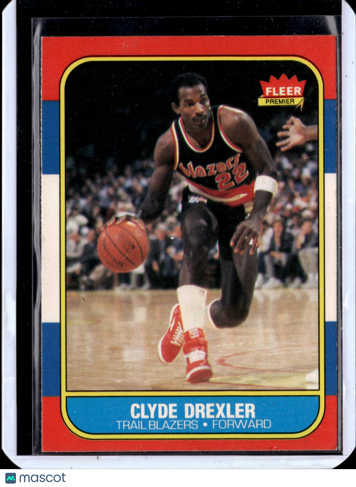 1985 Fleer Clyde Drexler #26