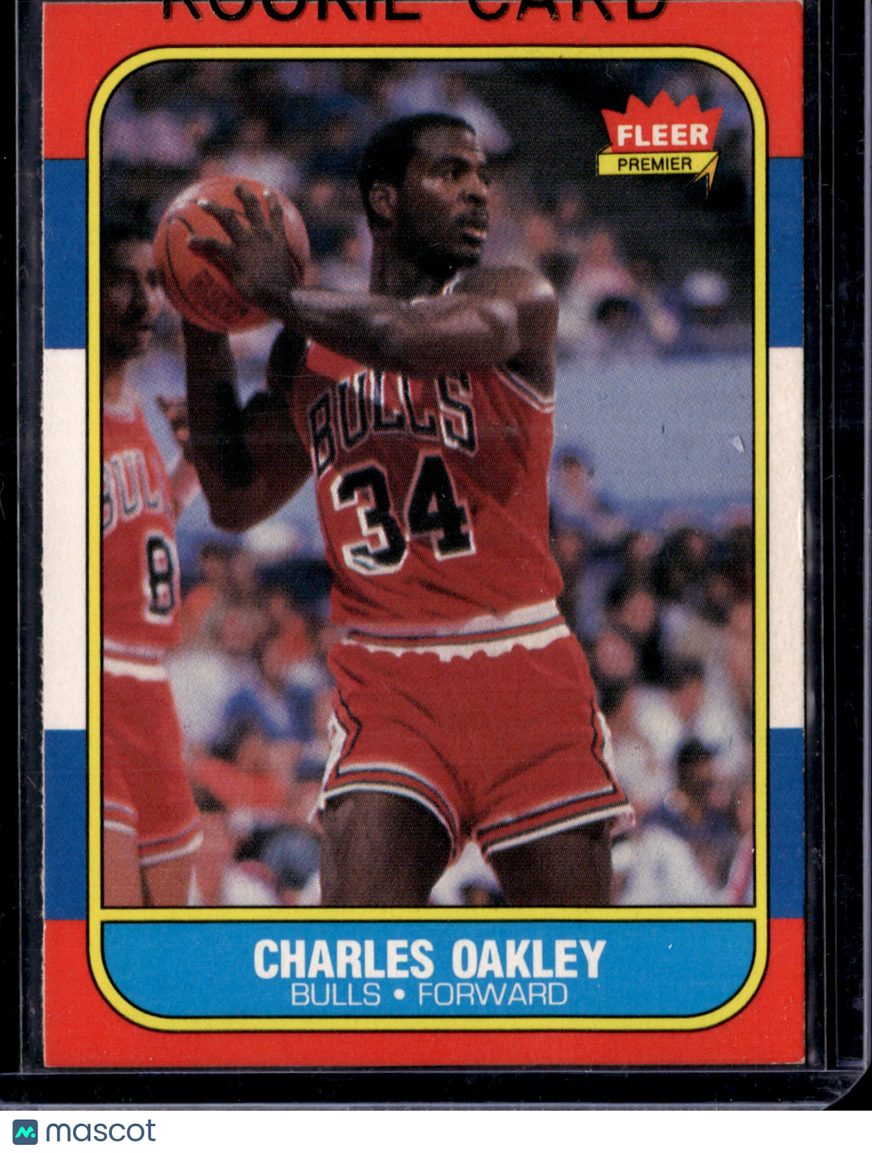 1985 Fleer Premier Charles Oakley #81