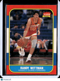 1986 Fleer Randy Wittman #127