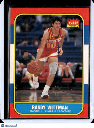 1986 Fleer Randy Wittman #127