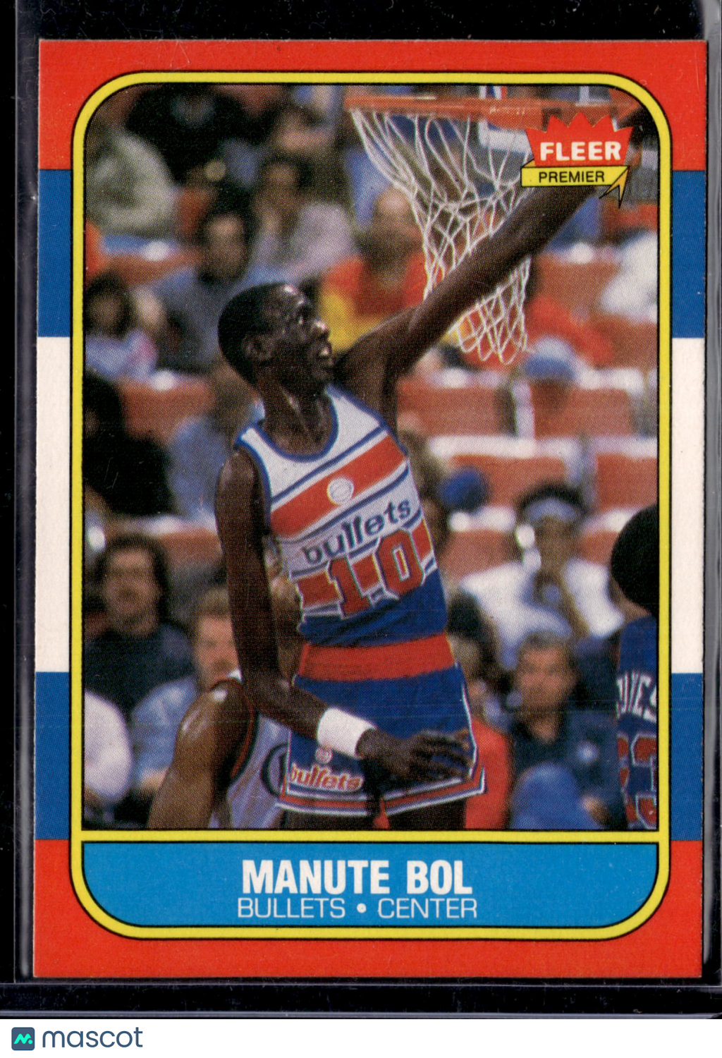 1986 Fleer Manute Bol #12
