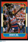 1986 Fleer Manute Bol #12