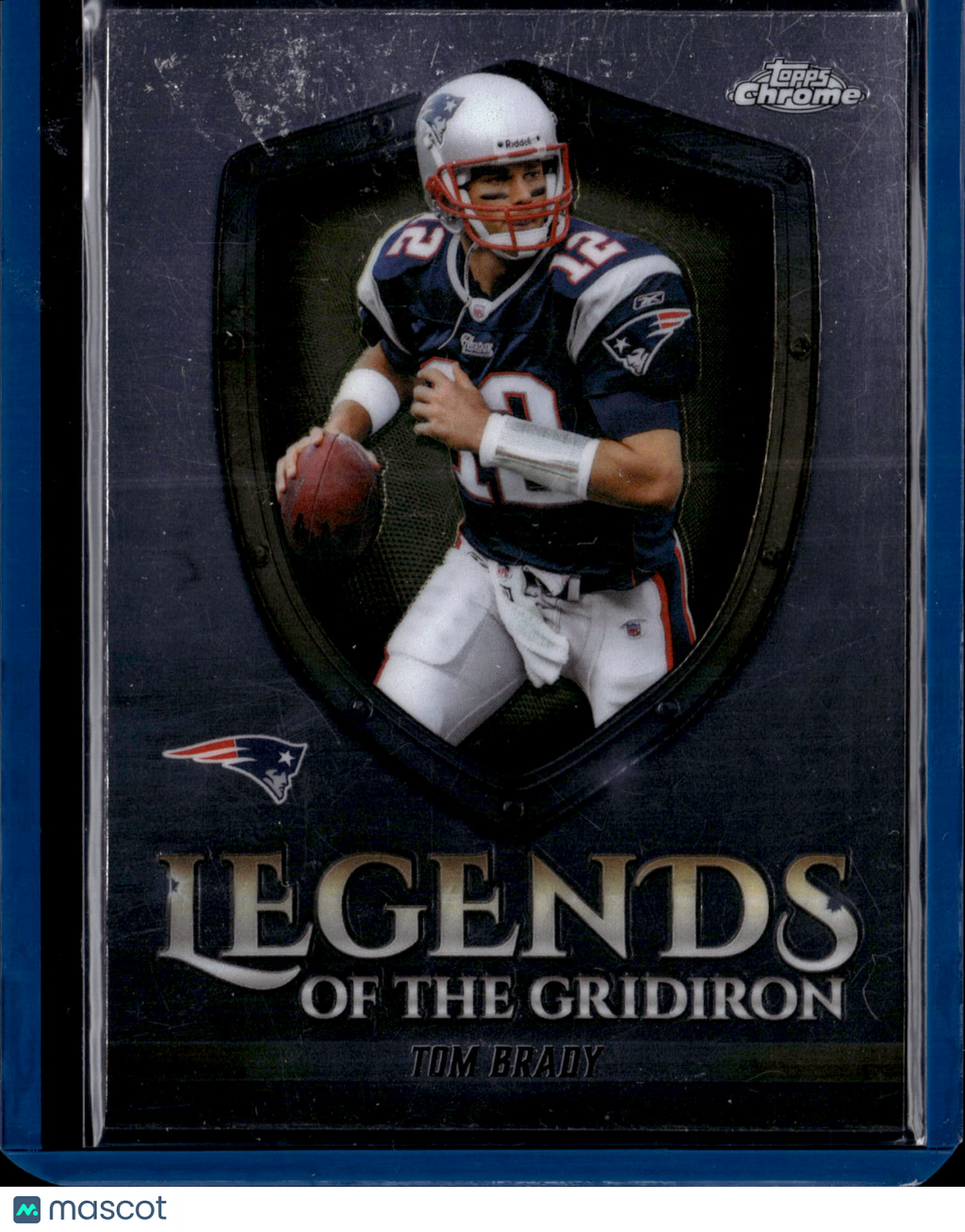2025 Topps Chrome Legends of the Gridiron Tom Brady #LOG-9