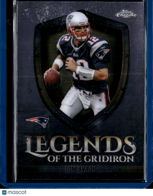 2025 Topps Chrome Legends of the Gridiron Tom Brady #LOG-9