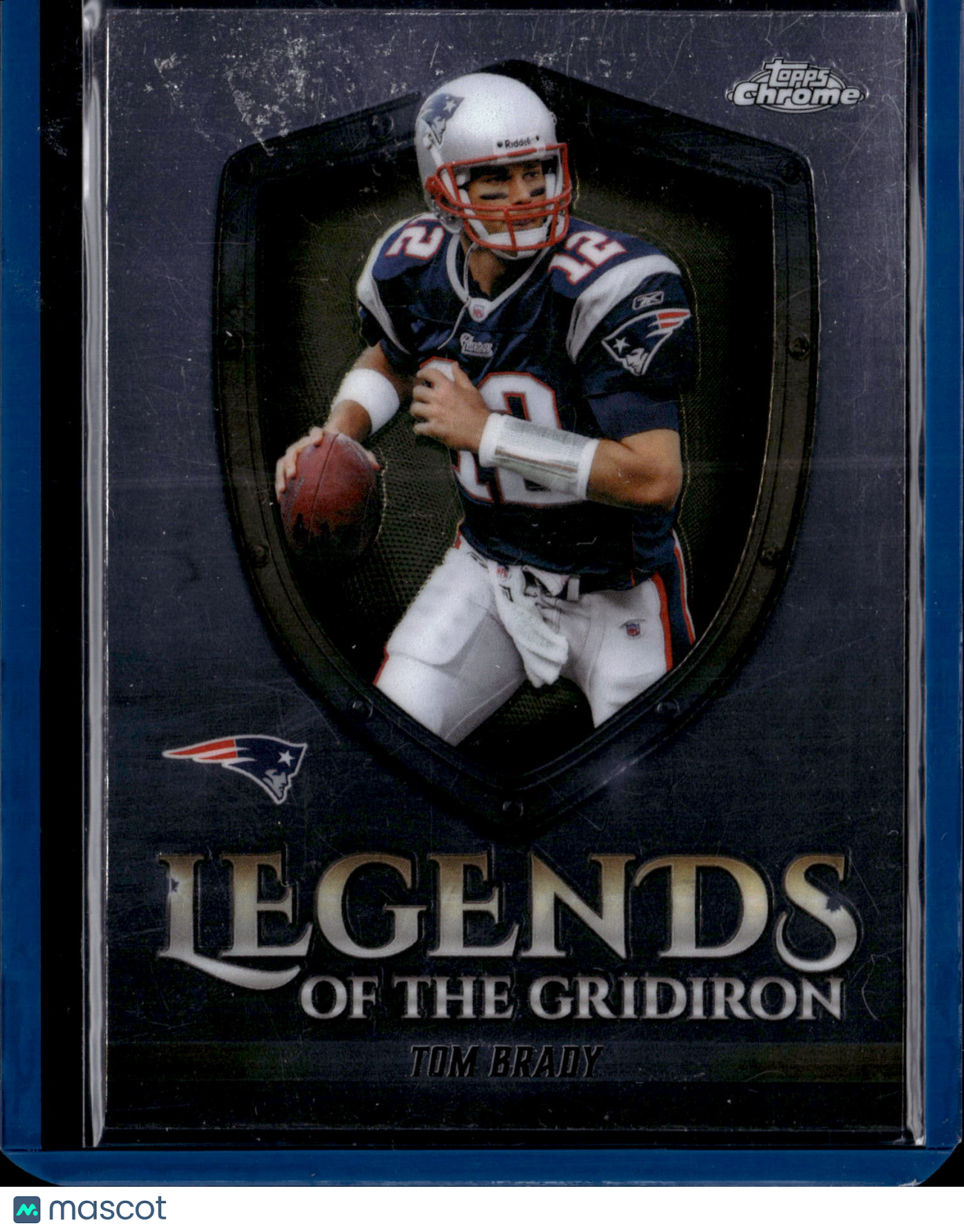 2025 Topps Chrome Legends of the Gridiron Tom Brady #LOG-9