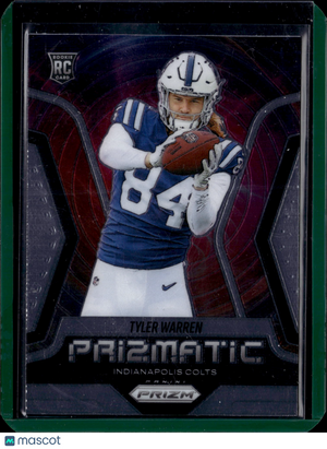 2025 Panini Prizm Prizmatic Tyler Warren #15 RC