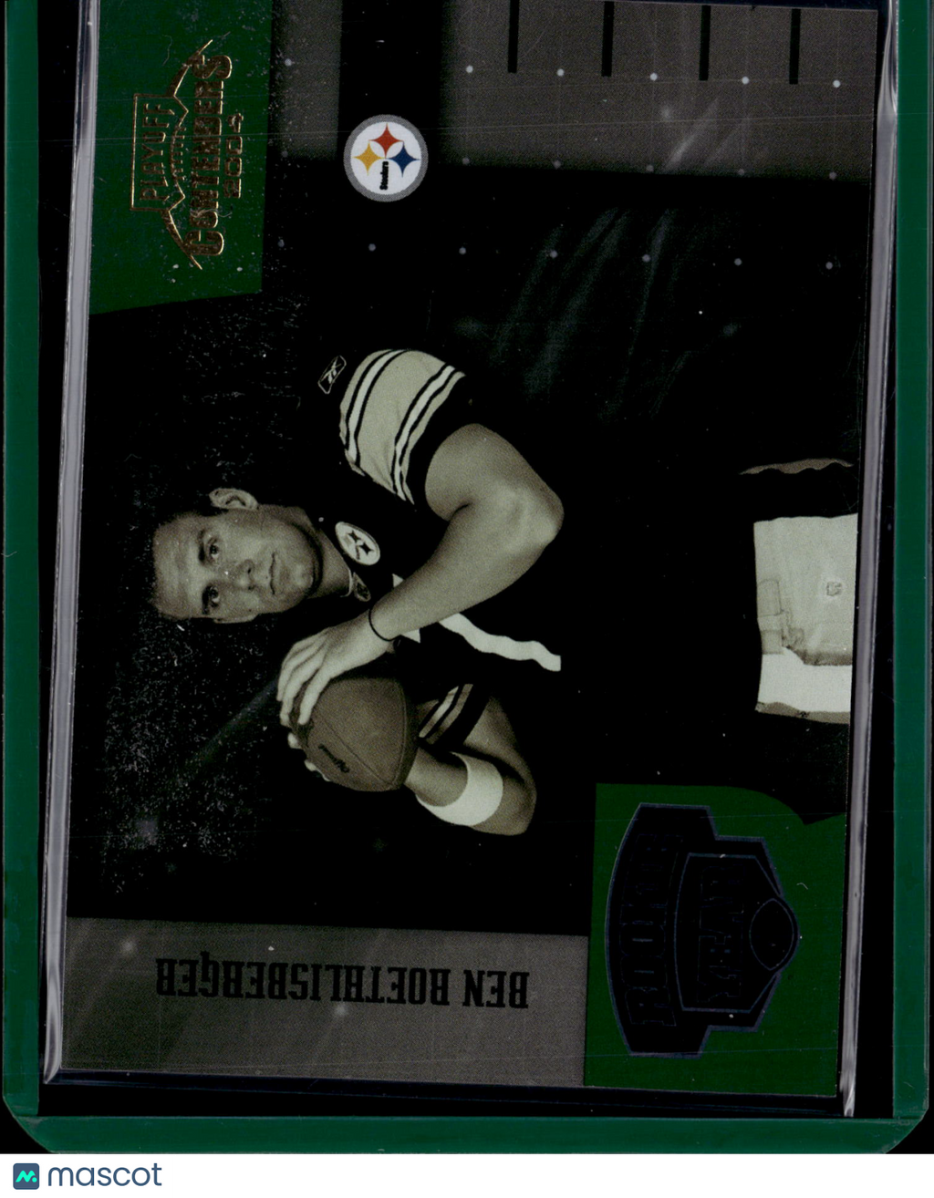 2004 Donruss Playoff Contenders Rookie of the Year Ben Roethlisberger  39/2000