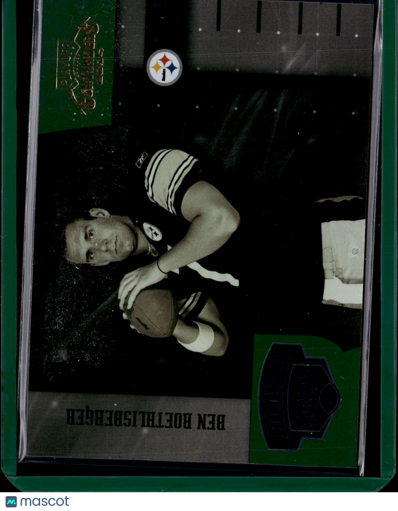 2004 Donruss Playoff Contenders Rookie of the Year Ben Roethlisberger  39/2000