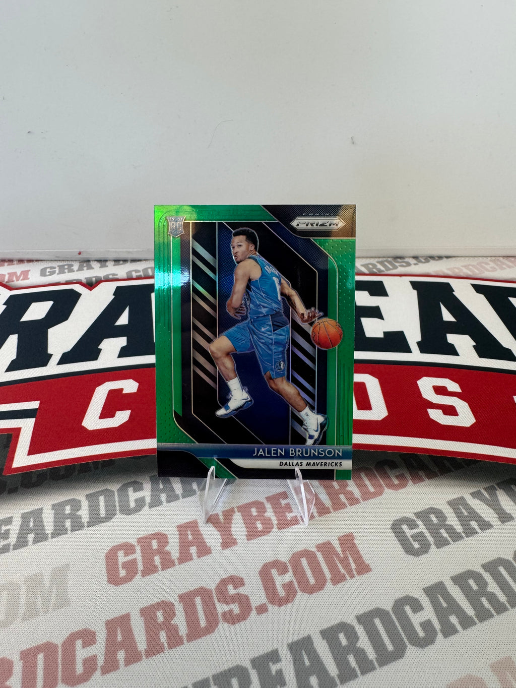 2018 Panini Prizm Jalen Brunson #250 Green RC