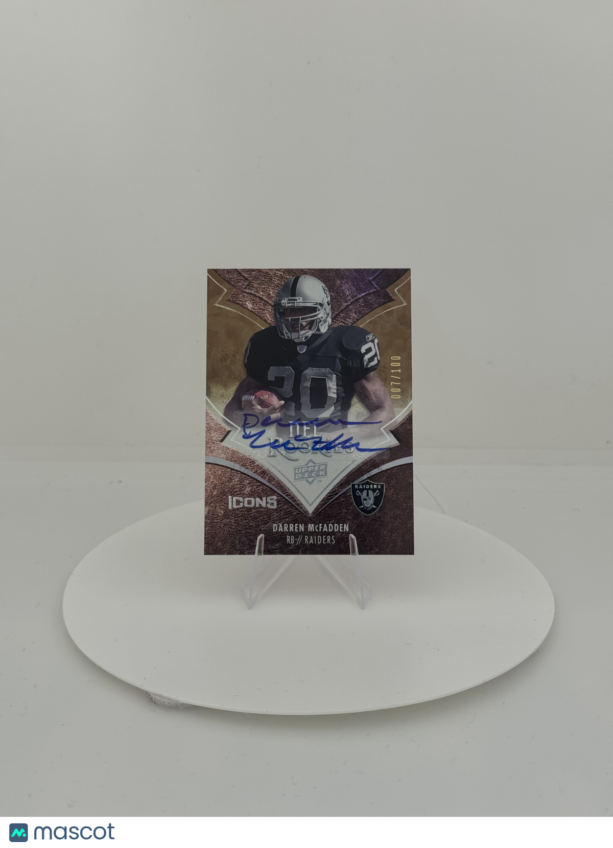 2008 Upper Deck Icons Darren McFadden #122 /100