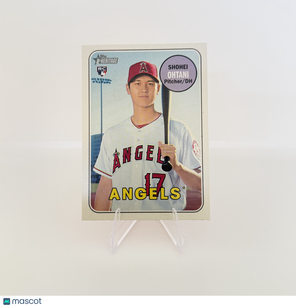 2018 Topps Heritage Shohei Ohtani #600 RC