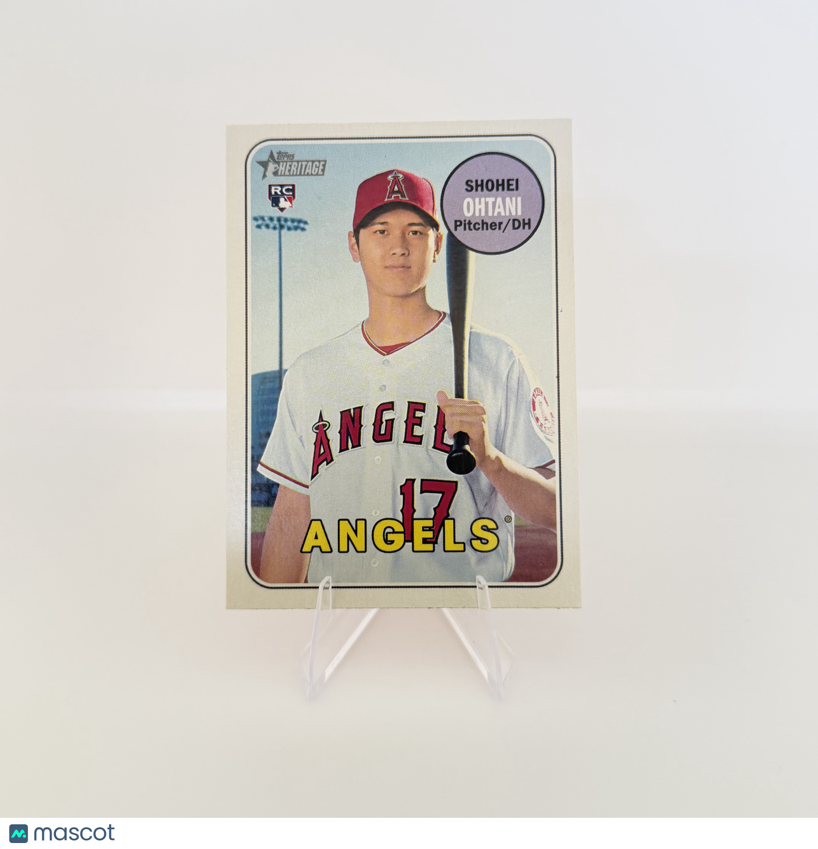 2018 Topps Heritage Shohei Ohtani #600 RC