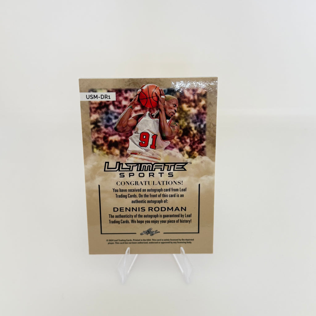 2024 Leaf Ultimate Sports Magazine Dennis Rodman #USM-DR1 Red /3