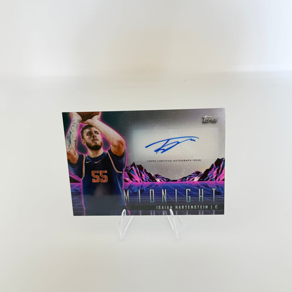 2024 Topps Midnight Isaiah Hartenstein #HS-IH Horizon Signatures