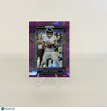 2022 Panini Prizm Lamar Jackson #19 Purple Ice /225 Color Match