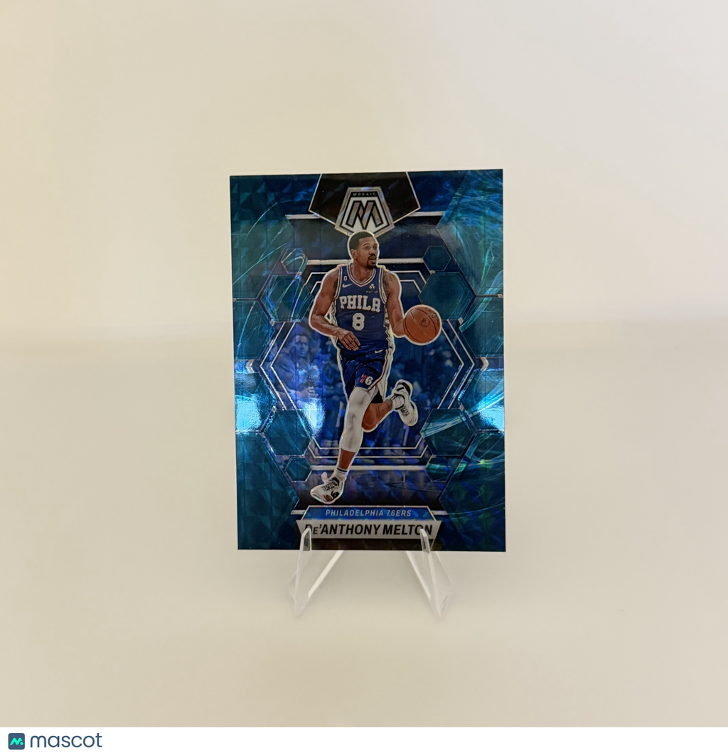 2023 Panini Prizm Mosaic De'Anthony Melton #117 Blue Reactive