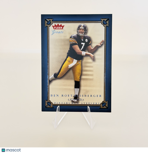 2004 Fleer Greats Ben Roethlisberger #73 Blue Parallel/Variety Rookie