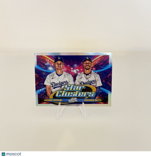2025 Topps Chrome Star Clusters Mookie Betts Shohei Ohtani #DSC-4