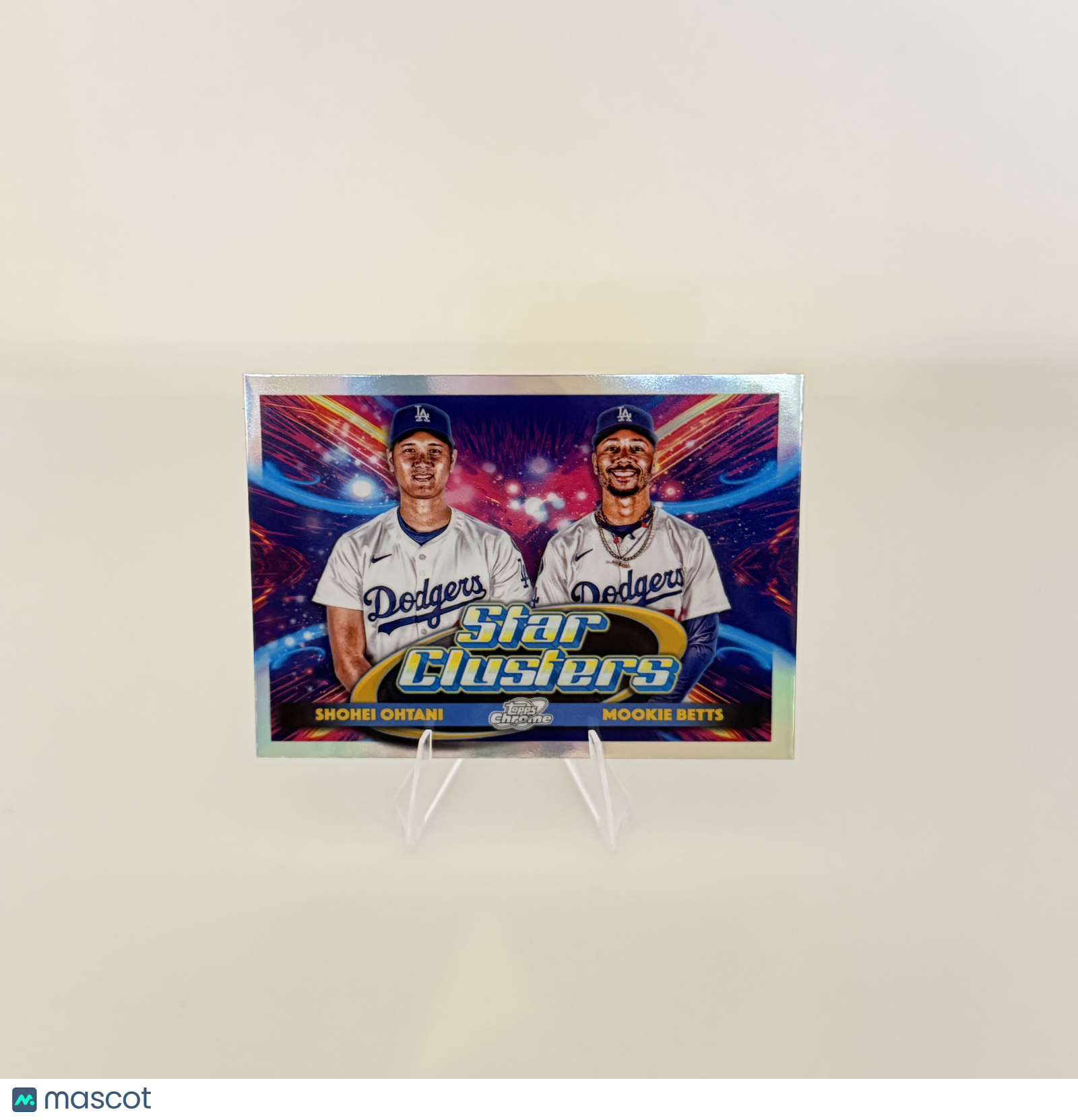 2025 Topps Chrome Star Clusters Mookie Betts Shohei Ohtani #DSC-4
