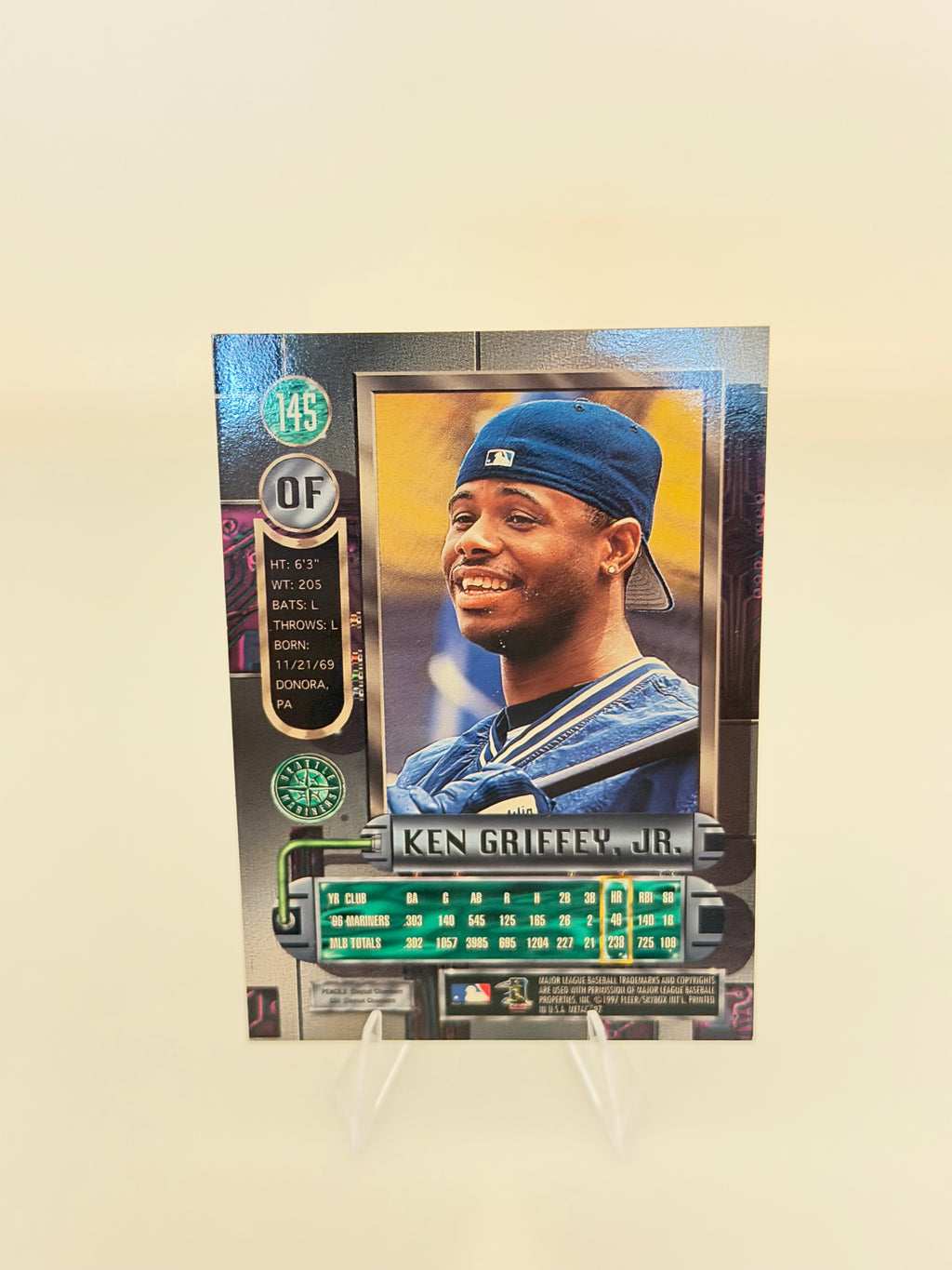 1997 Metal Universe Ken Griffey Jr. #145