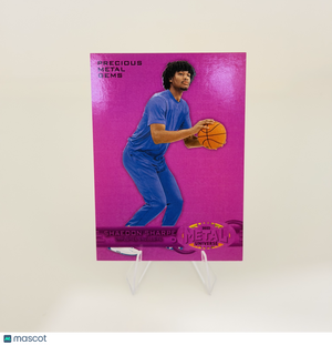 2022 Upper Deck SkyBox Metal Universe Precious MG Shaedon Sharpe #UD-SS Pink