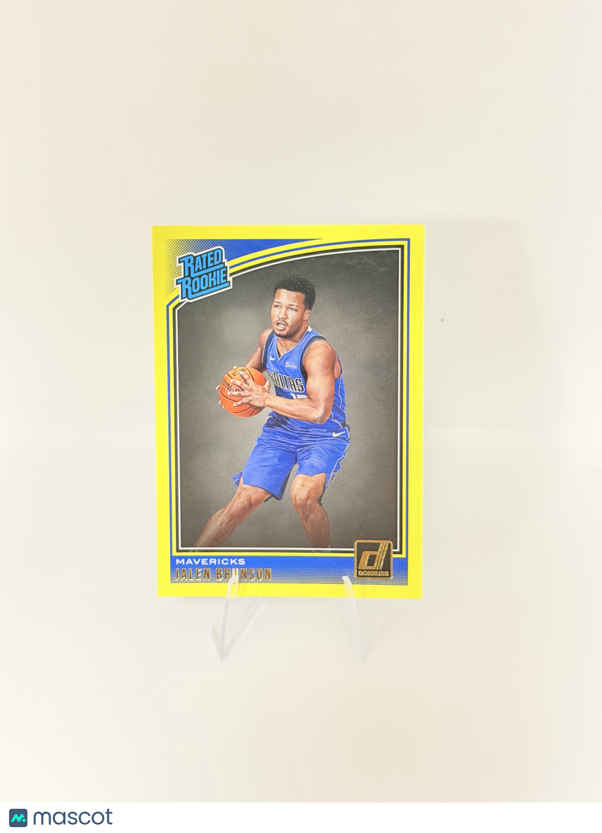2018 Panini Donruss Jalen Brunson #179 Yellow
