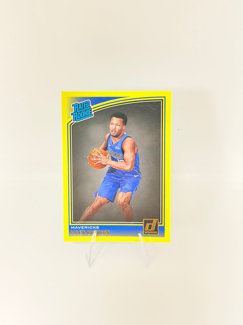 2018 Panini Donruss Jalen Brunson #179 Yellow
