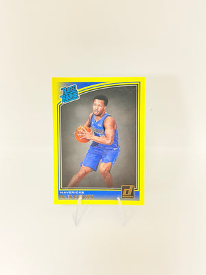 2018 Panini Donruss Jalen Brunson #179 Yellow