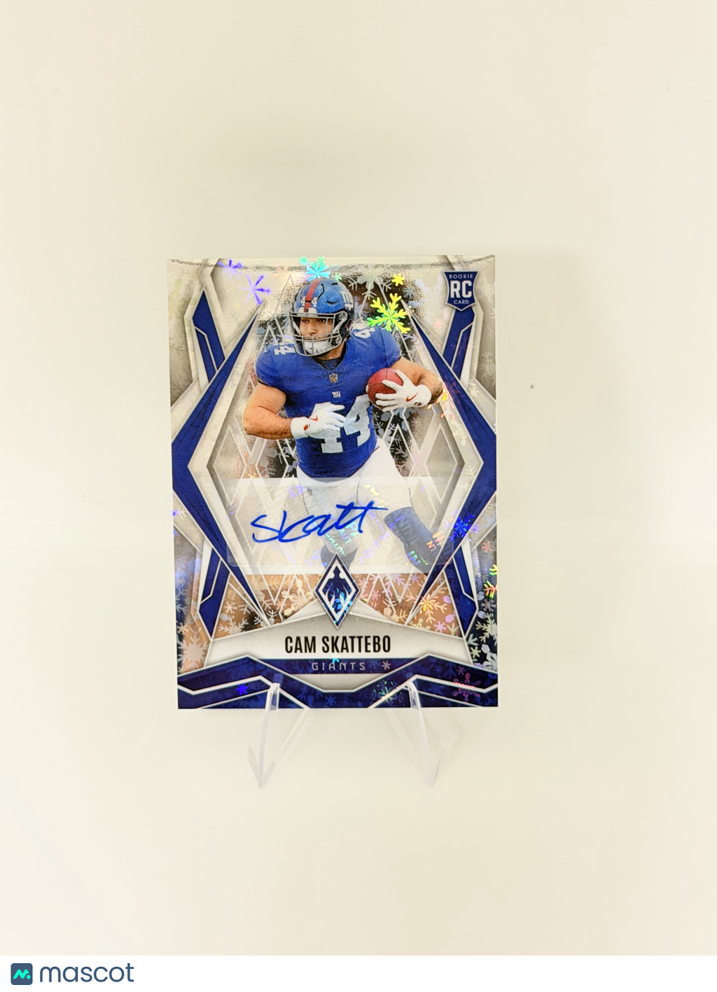 2024 Panini Phoenix Football Cam Skattebo #168 Snowflake RC