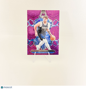 2023 Panini Mosaic Luka Doncic #31 Fast Break Purple disco /50