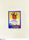 2024 Topps Chrome Basketball Rasheed Wallace #73TA-RW Purple Prizm